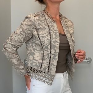 Elie Tahari Elegant Cropped Jacket NWT